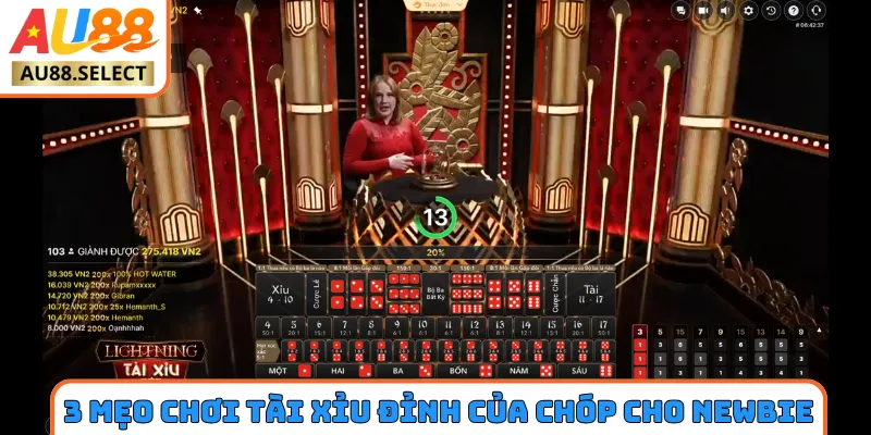 3 mẹo chơi Tài Xỉu đỉnh của chóp cho newbie